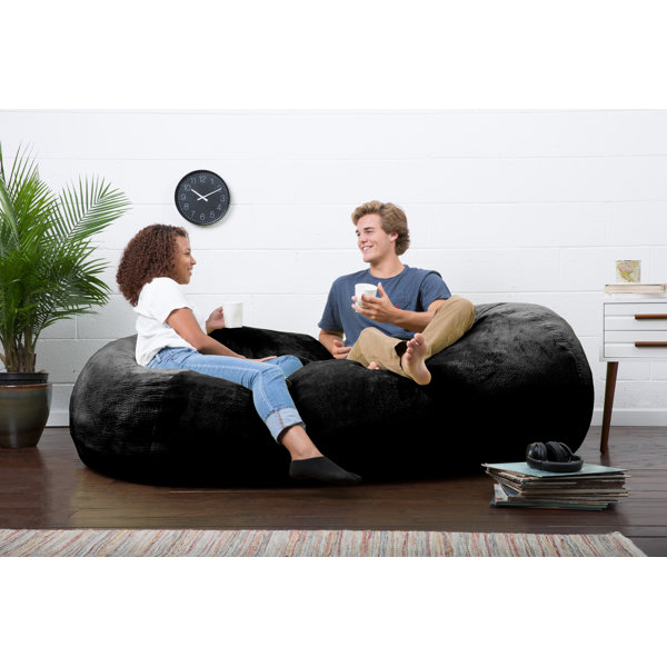 Comfort Research Big Joe Lux Bean Bag Sofa & Reviews Wayfair